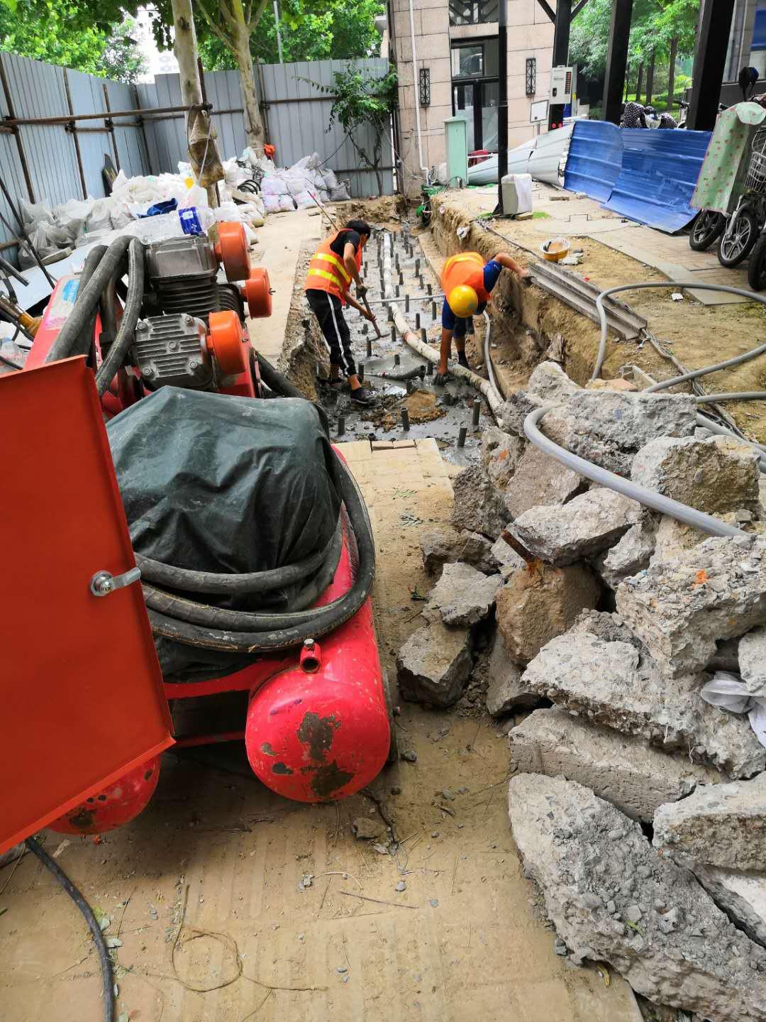 下花园地基加固解决房子的地基下沉问题